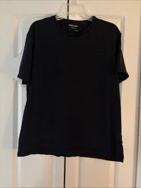 Calvin Klein Men's Black Short Sleeve Crew Tee